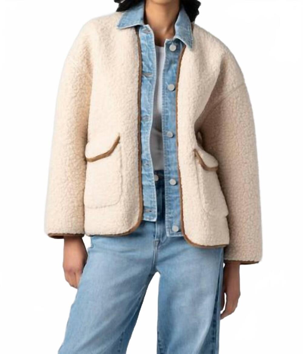 NEW BLANKNYC nature hike jacket in beige